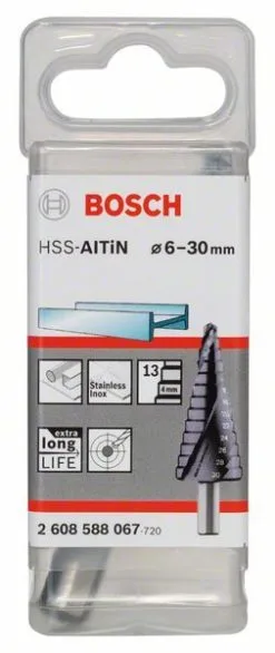 Brocas Escalonadas HSS-AlTiN Bosch 2608588067 » Rotopino.es