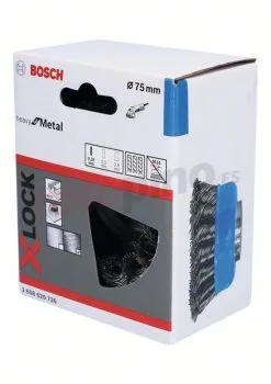 Cepillo De Copa X-Lock 75x0,35mm Bosch Heavy For Metal » Rotopino.es -Ofertas Bosch Tienda cepillo de copa x lock 75x0 35mm bosch heavy for metal 61596