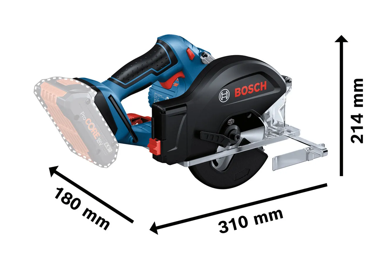 Cortadora De Disco Bosch GKM 18V-50 » Rotopino.es 4 Cortadora De Disco Bosch GKM 18V-50 » Rotopino.es - Imagen 2