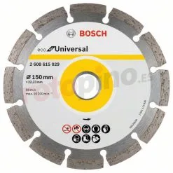 Disco De Diámante Segment 150x22,23mm 10uds. Bosch ECO For Universal » Rotopino.es