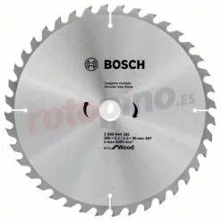 Disco De Sierra ECO Optiline Wood 305x30mm T40 Bosch » Rotopino.es