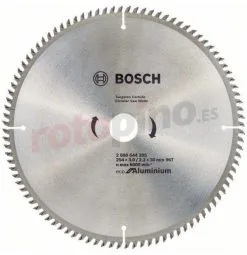 Disco De Sierra Para Aluminio 254x30mm T96 Bosch ECO Alu » Rotopino.es