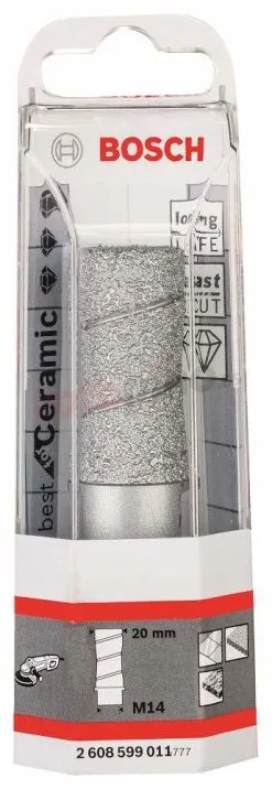 Fresa De Diámante 20mm Bosch Best For Ceramic Dry Speed » Rotopino.es -Ofertas Bosch Tienda fresa de diamante 20mm bosch best for ceramic dry speed 30986