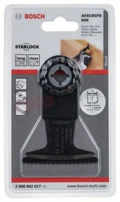 Hoja De De Corte De Inmersión AII 65 BSPB Hard Wood Sierra BIM AII 65 BSPB Bosch 2608662017 » Rotopino.es