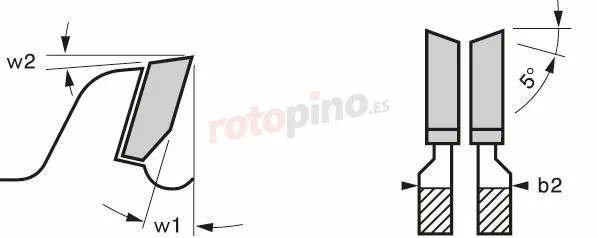 Hoja De Rayado Previo Top Precision Laminated Panel 125x20mm T24 Bosch » Rotopino.es 5 Hoja De Rayado Previo Top Precision Laminated Panel 125x20mm T24 Bosch » Rotopino.es - Imagen 3