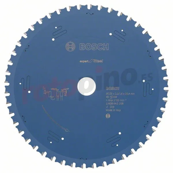 Hoja De Sierra Circular Expert For Steel 230x25,4mm T48 Bosch Expert For Steel » Rotopino.es 3 Hoja De Sierra Circular Expert For Steel 230x25,4mm T48 Bosch Expert For Steel » Rotopino.es