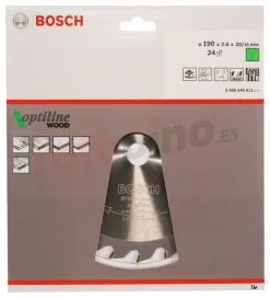 Hoja De Sierra Circular Optiline Wood 190x20/16mm T24 Bosch » Rotopino.es 7 Hoja De Sierra Circular Optiline Wood 190x20/16mm T24 Bosch » Rotopino.es -Ofertas Bosch Tienda hoja de sierra circular optiline wood 190x20 16mm t24 bosch 28413