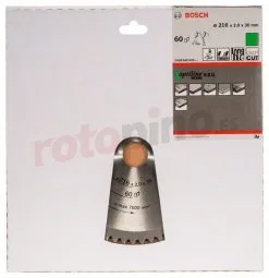 Hoja De Sierra Circular Optiline Wood 216x30mm T60 Bosch 2608640433 » Rotopino.es -Ofertas Bosch Tienda hoja de sierra circular optiline wood 216x30mm t60 bosch 2608640433 28357