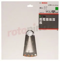 Hoja De Sierra Circular Optiline Wood 250x30mm T40 Bosch 2608640728 » Rotopino.es -Ofertas Bosch Tienda hoja de sierra circular optiline wood 250x30mm t40 bosch 2608640728 28658