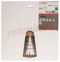 Hoja De Sierra Circular Optiline Wood 250x30mm T60 Bosch 2608640729 » Rotopino.es -Ofertas Bosch Tienda hoja de sierra circular optiline wood 250x30mm t60 bosch 2608640729 28659