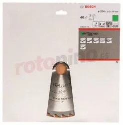 Hoja De Sierra Circular Optiline Wood 254x30mm T40 Bosch 2608640438 » Rotopino.es -Ofertas Bosch Tienda hoja de sierra circular optiline wood 254x30mm t40 bosch 2608640438 28555