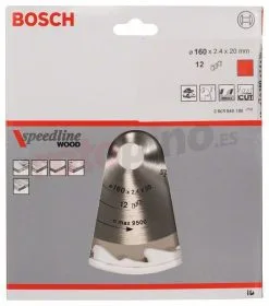 Hoja De Sierra Circular Speedline Wood 160x20mm T12 Bosch » Rotopino.es -Ofertas Bosch Tienda hoja de sierra circular speedline wood 160x20mm t12 bosch 28374