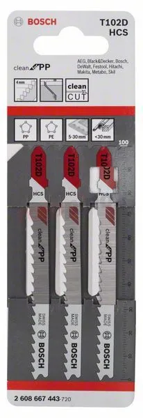 Hoja De Sierra De Calar T 102 D Bosch » Rotopino.es