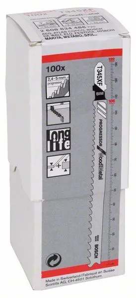 Hoja De Sierra De Calar T 345 XF Bosch » Rotopino.es 3 Hoja De Sierra De Calar T 345 XF Bosch » Rotopino.es