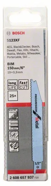 Hoja De Sierra De Sable S 123 XF Bosch » Rotopino.es