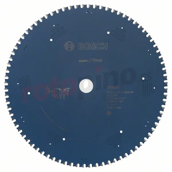 Hoja De Sierra Expert For Steel 305x25,4mm Z80 Bosch » Rotopino.es 3 Hoja De Sierra Expert For Steel 305x25,4mm Z80 Bosch » Rotopino.es