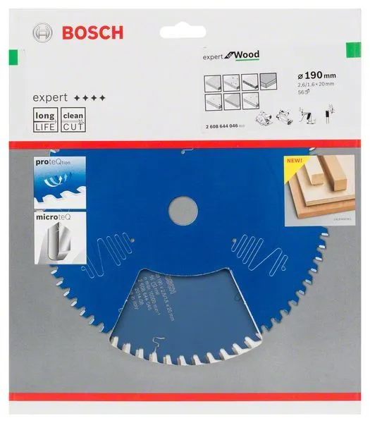 Hoja De Sierra Expert For Wood 190x20mm Z56 Bosch » Rotopino.es 4 Hoja De Sierra Expert For Wood 190x20mm Z56 Bosch » Rotopino.es - Imagen 2