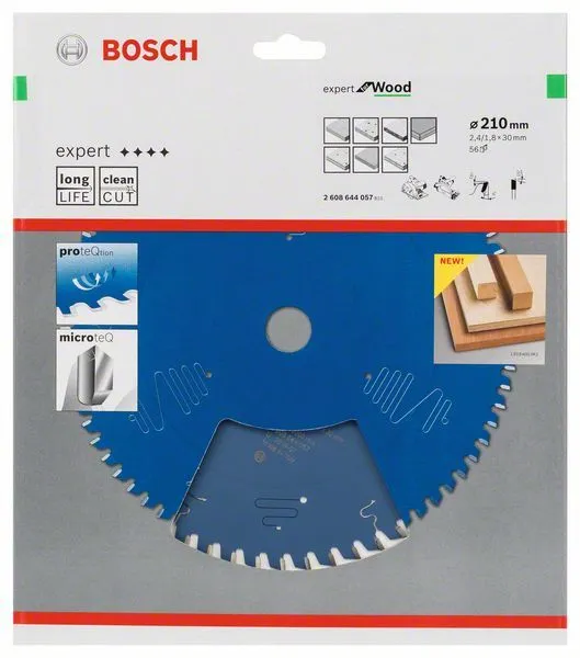 Hoja De Sierra Expert For Wood 210x30mm Z56 Bosch 2608644057 » Rotopino.es 4 Hoja De Sierra Expert For Wood 210x30mm Z56 Bosch 2608644057 » Rotopino.es - Imagen 2