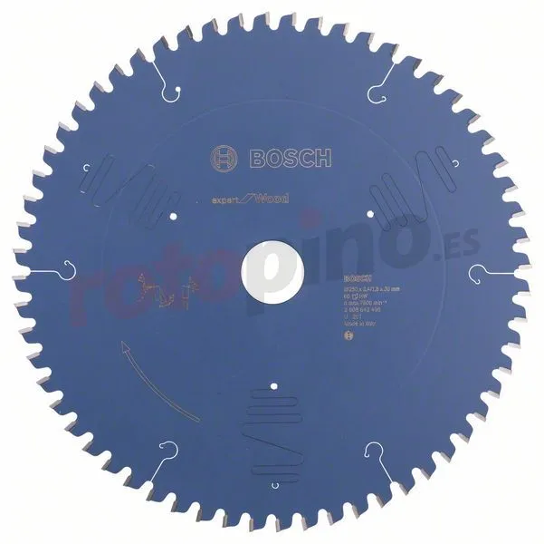 Hoja De Sierra Expert For Wood 250x30mm Z60 Bosch 2608642498 » Rotopino.es 3 Hoja De Sierra Expert For Wood 250x30mm Z60 Bosch 2608642498 » Rotopino.es