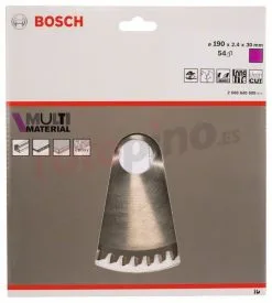 Hoja De Sierra Multi Matreial 190x30mm T54 Bosch » Rotopino.es -Ofertas Bosch Tienda hoja de sierra multi matreial 190x30mm t54 bosch 28400