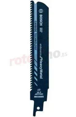 Hoja De Sierra Para Cortar Acero 150 Mm Bosch S 955 CHM » Rotopino.es