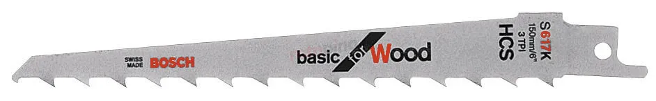 Hoja De Sierra Sable S 617 K Basic For Wood Bosch 2608650677 » Rotopino.es 3 Hoja De Sierra Sable S 617 K Basic For Wood Bosch 2608650677 » Rotopino.es