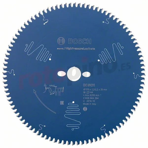 Hojas De Sierra 305x30mm T96 Bosch Expert For High Pressure Laminate » Rotopino.es 3 Hojas De Sierra 305x30mm T96 Bosch Expert For High Pressure Laminate » Rotopino.es
