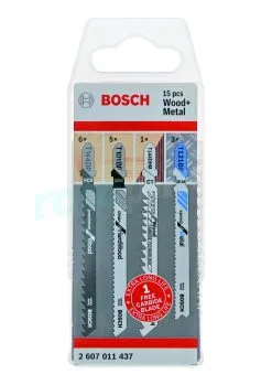 Juego De 15 Hojas De Sierra Para Madera Y Metal Bosch » Rotopino.es