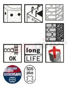 Juego De Brocas 6-10mm, 5 Uds. Bosch SDS Plus-5X » Rotopino.es -Ofertas Bosch Tienda juego de brocas 6 10mm 5 uds bosch sds plus 5x 26593