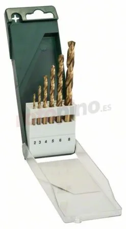 Juego De Brocas De Metal HSS-TiN De 6 Uds Bosch » Rotopino.es