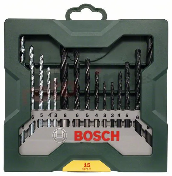 Juego De Brocas Para Madera, Metal Y Mampostería 15 Pzas. Bosch Mini X-Line » Rotopino.es 4 Juego De Brocas Para Madera, Metal Y Mampostería 15 Pzas. Bosch Mini X-Line » Rotopino.es - Imagen 2