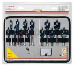 Juego De Brocas Planas De 13 Piezas De Self Cut Speed Bosch » Rotopino.es