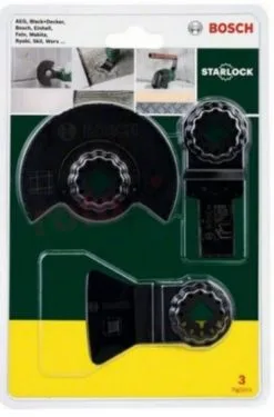 Juego De Herramientas Para Herramientas Multifuncionales 3pza. Bosch » Rotopino.es