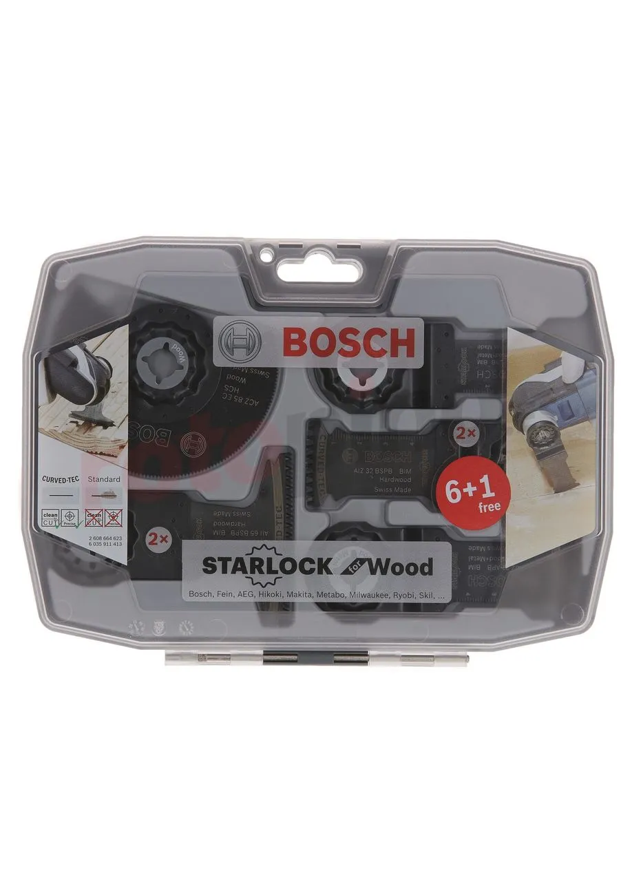 Juego De Hojas De Sierra Para Herramientas Multiusos 7 Piezas Bosch Starlock » Rotopino.es 4 Juego De Hojas De Sierra Para Herramientas Multiusos 7 Piezas Bosch Starlock » Rotopino.es - Imagen 2
