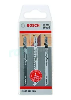 Juego De Hojas De Sierra Para Madera 15 Uds. Bosch » Rotopino.es