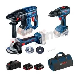 Kit De Herramientas Eléctricas De 18V Bosch 0615990M32 » Rotopino.es