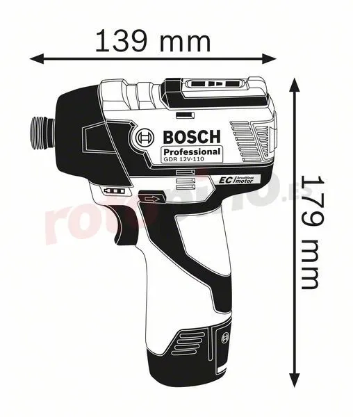 Llave De Impacto En El Maletín L-BOXX Bosch GDR 12V-110 » Rotopino.es 4 Llave De Impacto En El Maletín L-BOXX Bosch GDR 12V-110 » Rotopino.es - Imagen 2