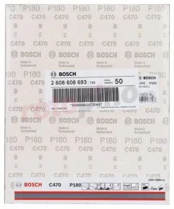Papel De Lija C470 Bosch 2608608693 » Rotopino.es