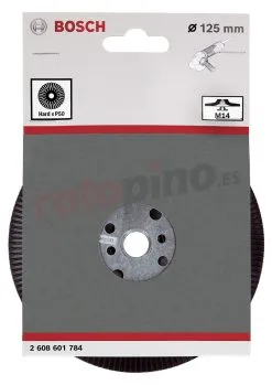 Placa De Soporte De 125 Mm M14 Duro Bosch » Rotopino.es -Ofertas Bosch Tienda placa de soporte de 125 mm m14 duro bosch 77268