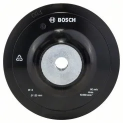 Plato De Amolar Para Amoladoras Angulares, 125 Mm Bosch » Rotopino.es
