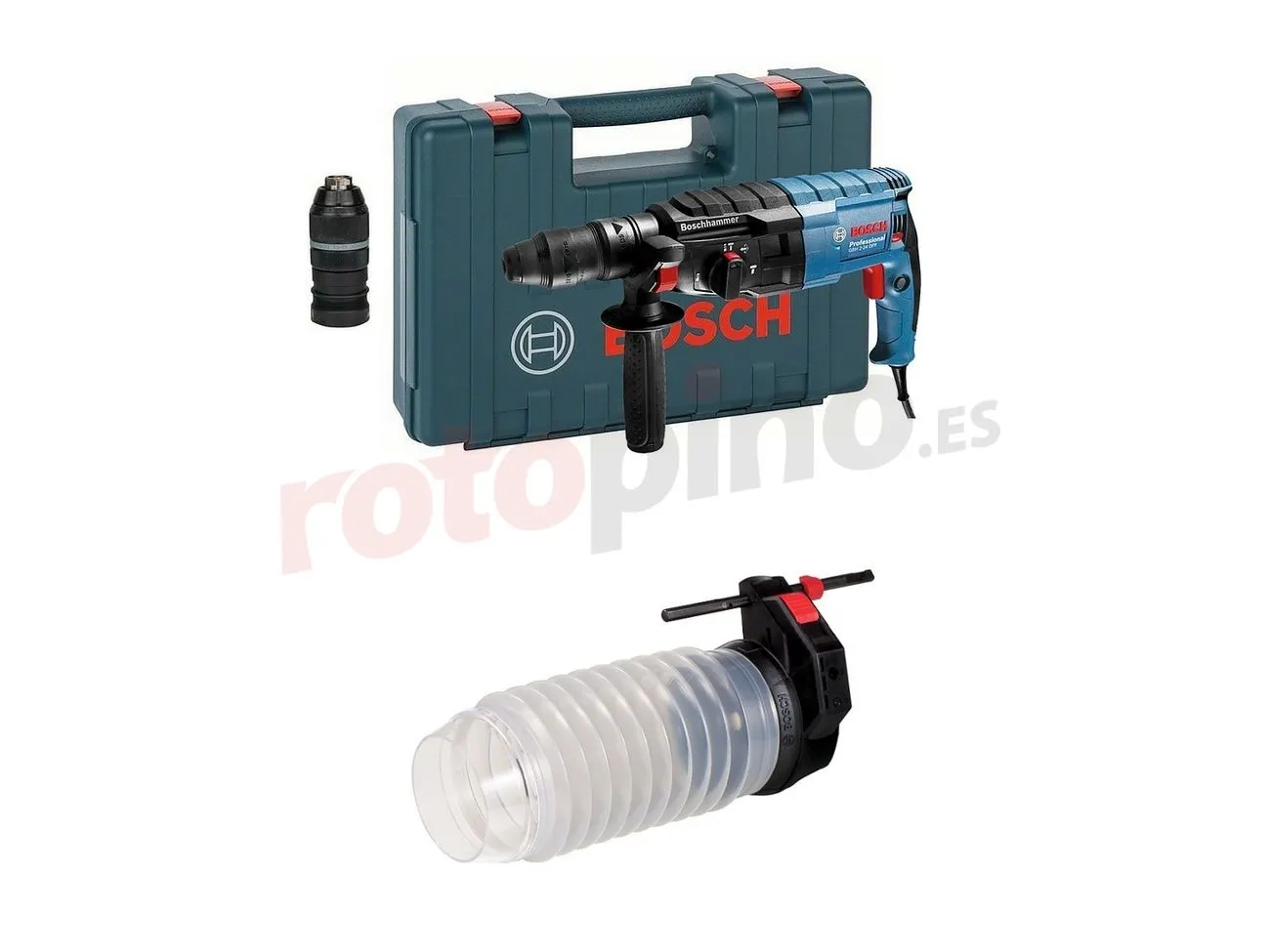 Kit: Protector Del Polvo SDS Plus + Martillo GBH 2-24 DFR Bosch » Rotopino.es 3 Kit: Protector Del Polvo SDS Plus + Martillo GBH 2-24 DFR Bosch » Rotopino.es