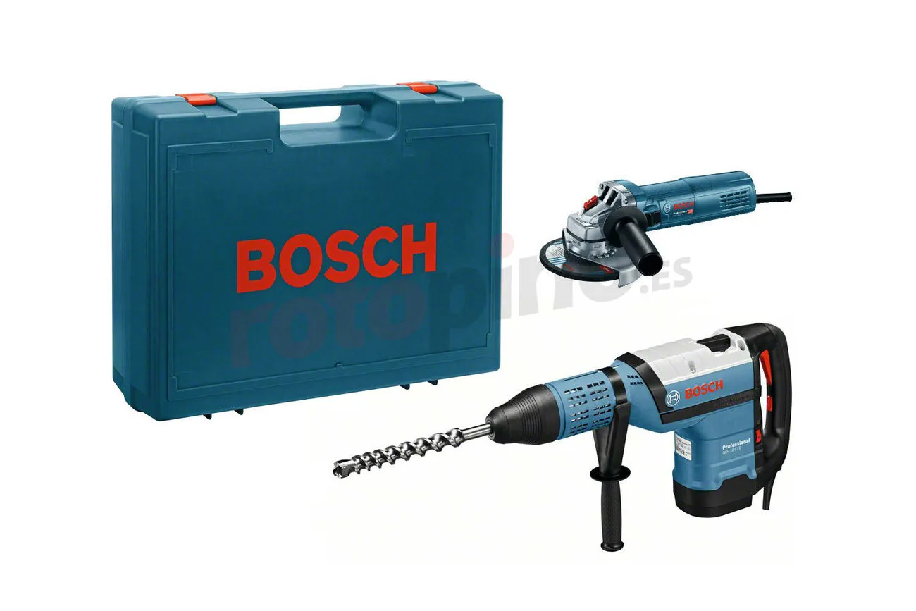 Kit: Set De Herramientas Bosch GBH 12-52 DV + GWS 9-125 » Rotopino.es 3 Kit: Set De Herramientas Bosch GBH 12-52 DV + GWS 9-125 » Rotopino.es