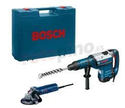 Kit: Set De Herramientas Bosch GBH 8-45 DV + GWS 9-125 » Rotopino.es