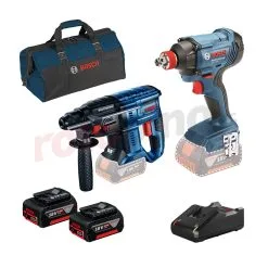 Set De Herramientas Eléctricas De 18V Bosch GBH 180-LI/GDX 180-LI » Rotopino.es