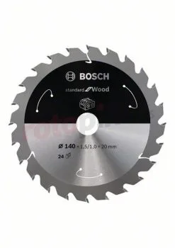Sierra De Dientes 140x20mm, 24 Bosch Standard For Wood » Rotopino.es
