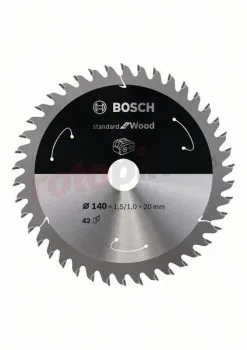 Sierra De Dientes 140x20mm, 42 Bosch Standard For Wood » Rotopino.es