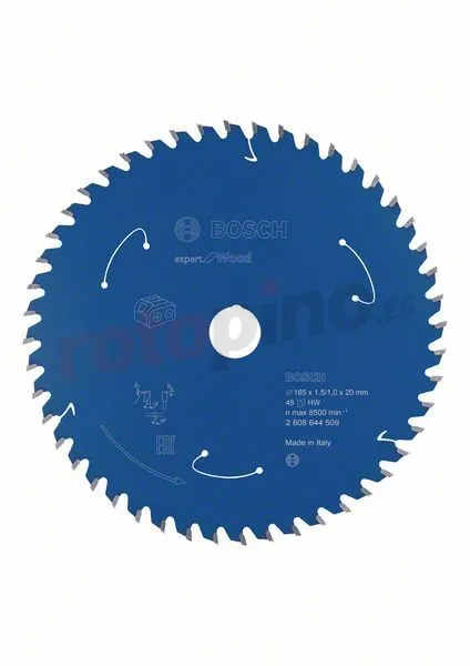 Sierra De Dientes 165x20mm, 48 Bosch Expert For Wood » Rotopino.es 3 Sierra De Dientes 165x20mm, 48 Bosch Expert For Wood » Rotopino.es