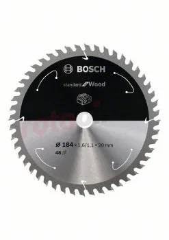 Sierra De Dientes 184x20mm, 48 Bosch Standard For Wood » Rotopino.es