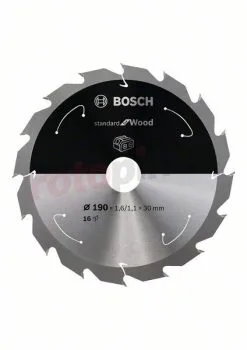 Sierra De Dientes 190x30mm, 16 Bosch Standard For Wood » Rotopino.es