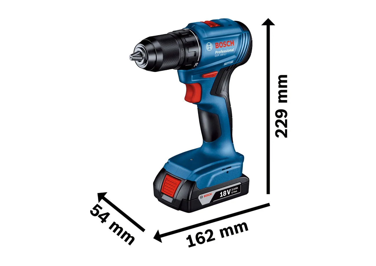 Taladro Atornillador Bosch GSR 185-LI » Rotopino.es 4 Taladro Atornillador Bosch GSR 185-LI » Rotopino.es - Imagen 2